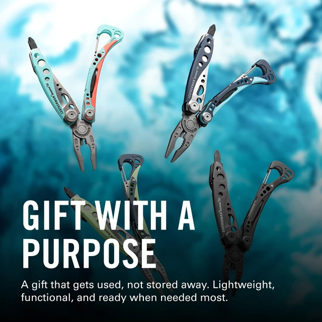 Alt view image 6 of 7 - Skeletool 7-in-1 Lightweight Multi-Tool, Stainless Steel Open-Frame Design with Carabiner Clip, Needlenose Pliers, Combo Knife & Bottle Opener for EDC & Outdoors