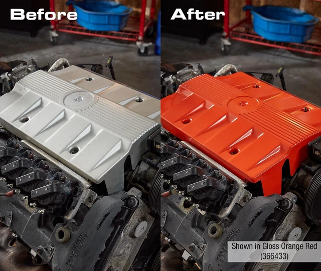 Alt view image 4 of 5 - Automotive Engine Enamel Spray Paint, Gloss Black Heat Resistant Up to 600 F | Gas & Oil Resistant | Stops Rust Formula | Any-Angle Spray | Durable Automotive Finish | 6 Pack