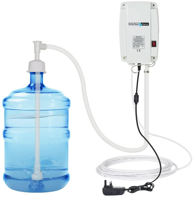 Main image of Bottled Water Dispenser Pump System with Single Inlet, 110V 60PSI Drinking Water Electric Water Pump,Compatible with Coffee/Tea Maker, Water Dispenser,Ice Maker,Refrigerator