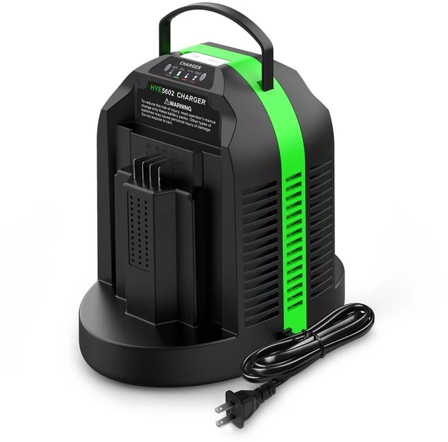 Main image of Rapid Dual-Charging Replacement for EGO Battery Charger CH2800D, Compatible with EGO Charger CH2100 CH3200 CH2800D for EGO 56V Battery BA2800 BA4200 BA1400 BA5600 & Power+ Cordless Tools