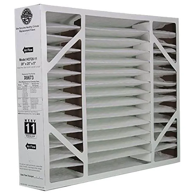 Alt view image 2 of 3 - X6673 Healthy Climate HCF20-11 MERV 11 Filter Media (2 Pack) Household Furnace Accessories