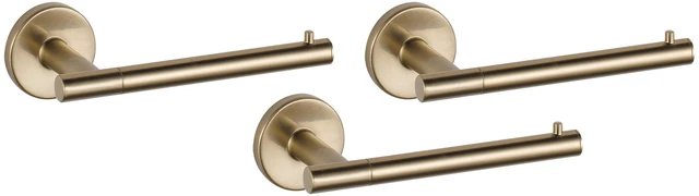 Main image of Single Post Toilet Paper Holder | Champagne Bronze | Wall Mount | Trinsic Bathroom Accessories (Pack of 3)