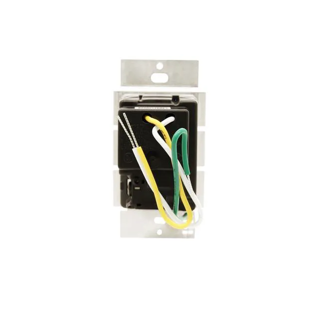 Alt view image 7 of 7 - Caseta Smart Fan Control (Smart Hub Required) 4-Speed for Paddle Fan Smart Fan Control elimates pull chains, choose from 4 fan speeds, preselect your favorite speed, PD-FSQN-WH, White