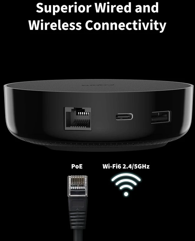 Alt view image 6 of 7 - Smart Hub M200, Matter Controller, Featuring Zigbee, Wi-Fi, IR Thread Border Router, Features Zigbee, Bluetooth, Wi-Fi, PoE, Supports Apple HomeKit, Alexa, SmartThings, Home Assistant