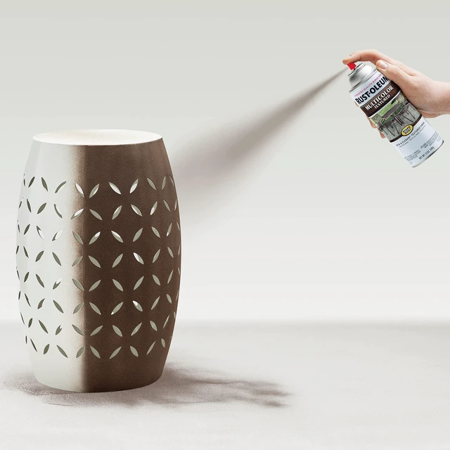 Alt view image 5 of 7 - Stops Rust Multi-Color Textured Spray Paint, Autumn Brown Rust Resistant | Indoor and Outdoor | Beautiful Finish on Metal, Wood & More | Comfort Tip | Any Angle Spray | 6 Pack