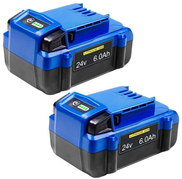 Main image of Replacement Kobalt 24V Battery 6.0AH Compatible with Ko balt 24V Max Battery for KB624-03 KB524-03 KB424-03 KB224-03 KB124-03 Cordless Power Tool 24 Volt Kobalt Batteris 2-Pack