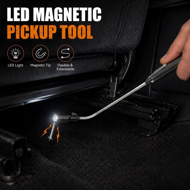 Alt view image 2 of 7 - Tool Kit for Home, Basic Tool Set with Magnetic Pickup Tool For general household and auto repair with storage case and drawer, for homeowners, diy projects, and handyman mechanics