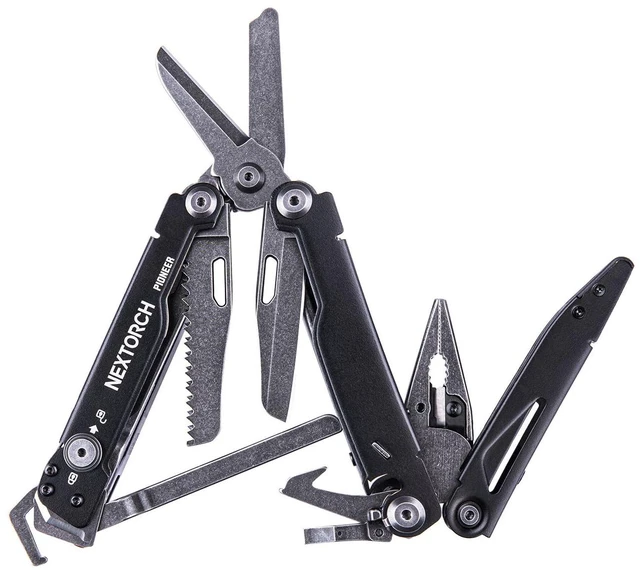 Main image of PIONEER 14-IN-1 Multi-tools Full-Size,Versatile Multi-tool Set with Scissors Needle Nose Pliers Pocket Clip Multi-tool