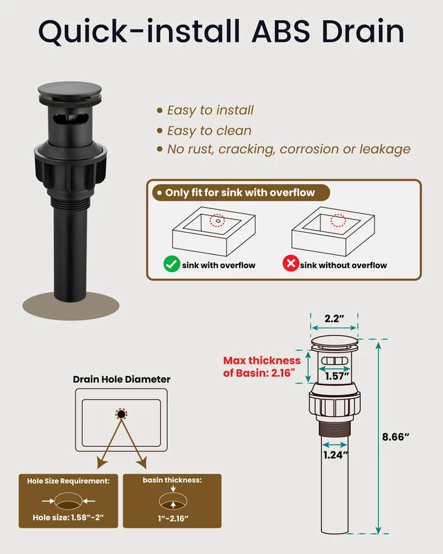 Alt view image 6 of 7 - Waterfall Bathroom Faucet 3 Hole Square Body,Oil Rubbed Bronze SUS304 8 Widespread Bathroom Sink Faucet,2.17 Wide Spout,24 cUPC Hose,Pop Up Drain,2 Handle,Vanity,Lavatory,Basin,RV