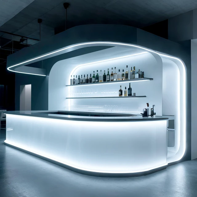 Alt view image 6 of 7 - COB LED Strip Lights Cool White,24V Dimmable led Light Strip KIT with Remote and app Control,6000K 65FT/20m 8mm Wide Ra>90 Cuttable Flexible Strip Lights for Bedroom,Shelf,Cabinet