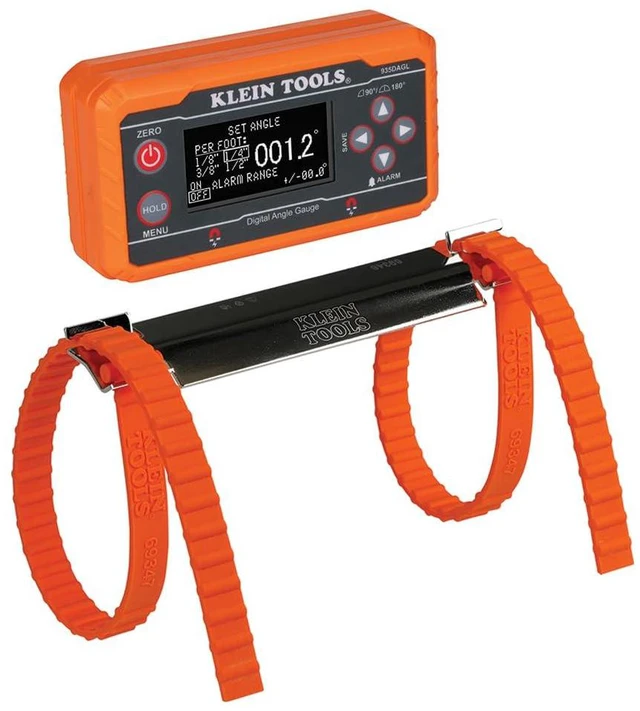 Main image of 80036 Level, Digital Electronic Level and Angle Gauge Tool Kit with Plumbers Straps, Programmable Angles, Magnetic Base, 2-Piece
