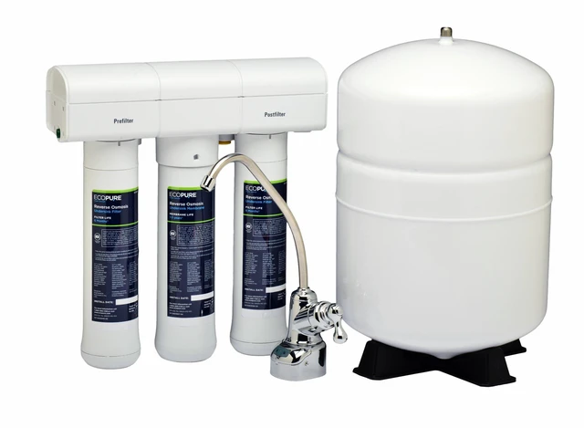 Alt view image 2 of 4 - ECOROM Reverse Osmosis Membrane Replacement Fits ECOP30 & Select Kenmore & Brita RO Systems NSF-Certified Stage 2 Filter Reduces TDS, Lead, Chlorine & More 13 Year Life Easy Changes