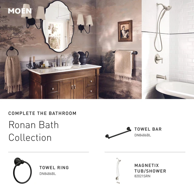 Alt view image 7 of 7 - Ronan Chrome Double Bend Single Hole Modern Bathroom Sink Faucet with Optional Deckplate and Spring Loaded Drain Assembly, 84024
