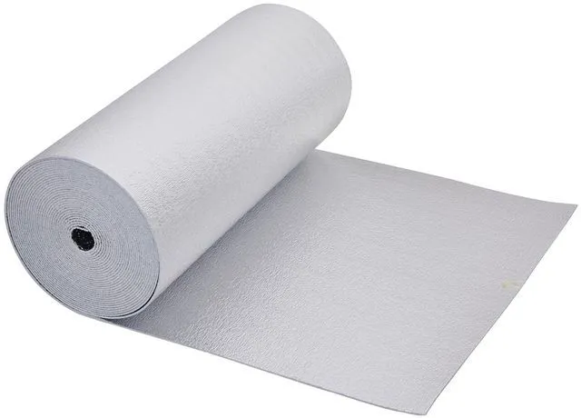 Alt view image 4 of 5 - SmartSHIELD -3mm 24inx50Ft ReflectiveINSULATION roll, Foam Core Radiant Barrier, ThermalINSULATION Shield - Engineered Foil