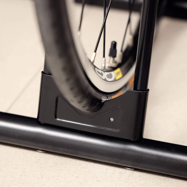 Alt view image 4 of 7 - Bicycle Floor Parking Rack Stand - for Mountain MTB Road Bike - Indoor Home Garage Storage - Classic 6 Bikes