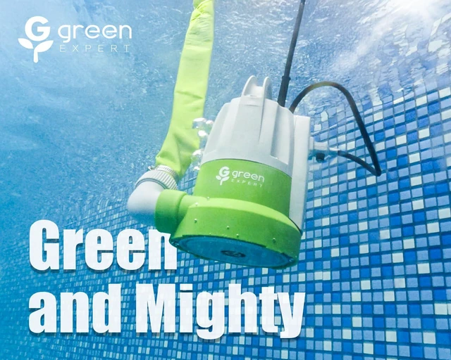 Alt view image 7 of 7 - Green Expert 1/3HP Submersible Sump Pump Kit with 25FT Lay-Flat Discharge Hose, Pump with Hose, Water Sensor Automatic/Manual Low Water Drain Pump for Basement Pool Cover Hot Tub
