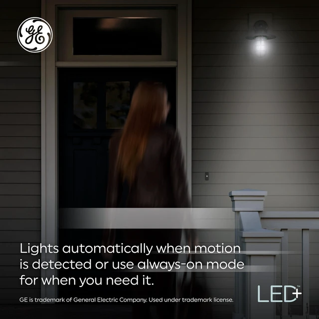 Alt view image 4 of 7 - LED+ Motion LED Light Bulbs, PAR38 Outdoor Security Floodlights, 15W, Warm White (3 Pack)