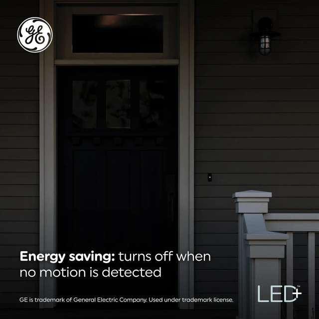Alt view image 5 of 7 - LED+ Motion LED Light Bulbs, PAR38 Outdoor Security Floodlights, 15W, Warm White (3 Pack)