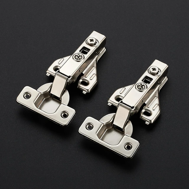 Alt view image 2 of 7 - 105 Degree Concealed Kitchen Cabinet Hinges,Full Overlay,30 Packs(15 Pairs) Soft Close Motion, Concealed Cabinet Fit, Strong Load-Bearing, Adjustable Cabinet Door Hinges, for Face Frame Cabinet