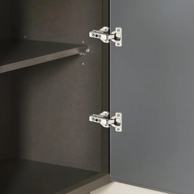 Alt view image 4 of 7 - 105 Degree Concealed Kitchen Cabinet Hinges,Full Overlay,30 Packs(15 Pairs) Soft Close Motion, Concealed Cabinet Fit, Strong Load-Bearing, Adjustable Cabinet Door Hinges, for Face Frame Cabinet