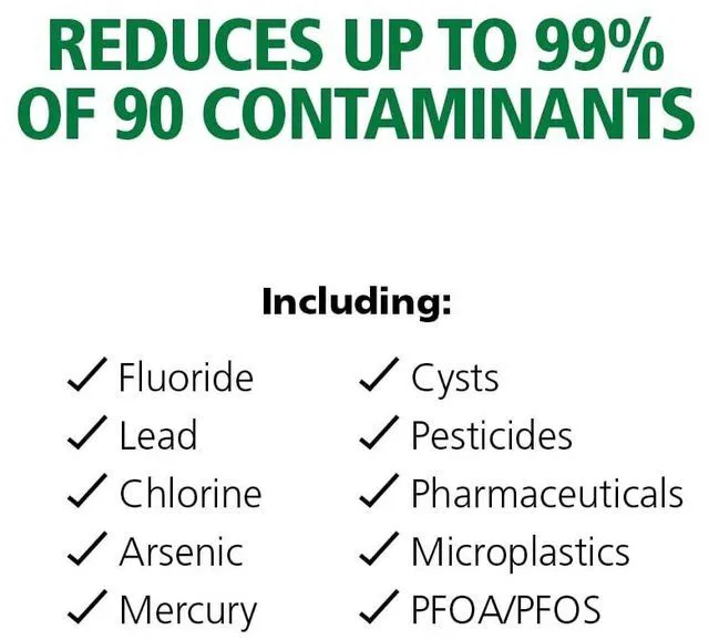 Alt view image 4 of 6 - AOS-HERO-S1S3 Genuine Replacement | Stage 1 & 3 RO Carbon Block For AOS-HERO RO System | WQA Certified | Reduces 99% of 90 Contaminants | Last 6-Months
