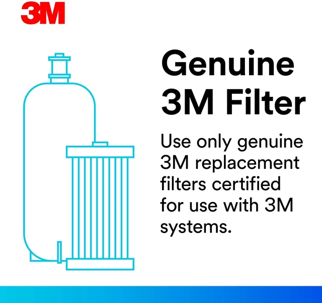 Alt view image 3 of 6 - Under Sink Replacement Water Filter Cartridge 3USMAXF01 For 3US-MAX-S01 System, Easy To Install And Maintain, Under Sink Water Filter That Reduces Sediment, Chlorine Taste & Odor
