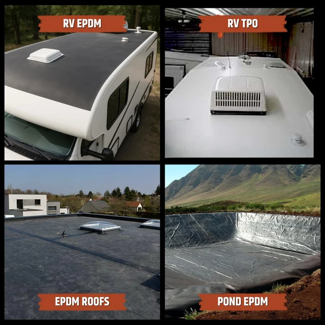 Alt view image 5 of 7 - EPDM & TPO Primer for RV, Camper & Trailer Roofs, 1 Gallon High-Performance Primer - Basecoat Improves Adhesion for RV Roof Coating & Sealant on EPDM, TPO, Fiberglass, Camper & Trailer