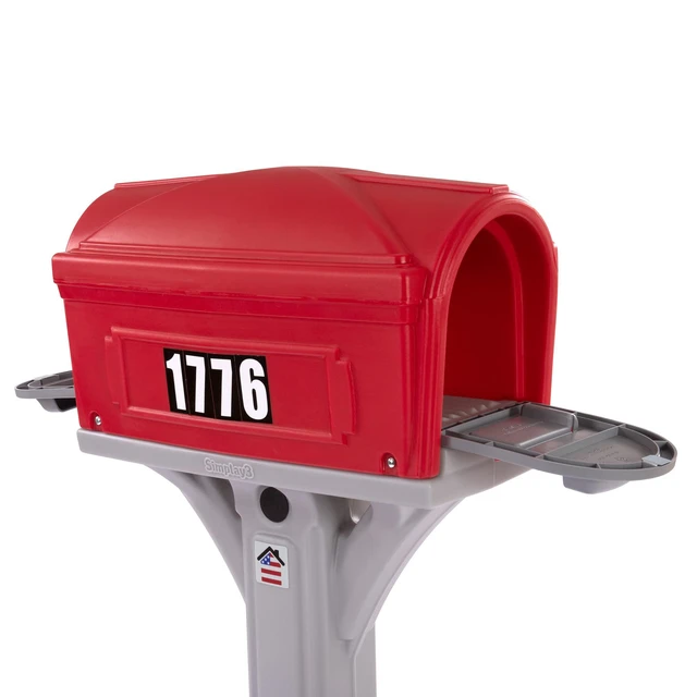 Alt view image 5 of 7 - American Home 42002R-01 Dig-Free Easy Up All-American Mailbox