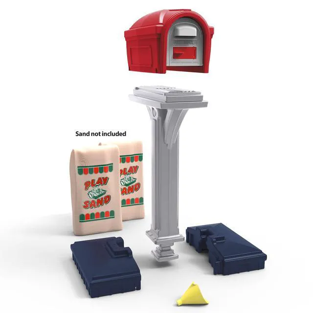 Alt view image 7 of 7 - American Home 42002R-01 Dig-Free Easy Up All-American Mailbox