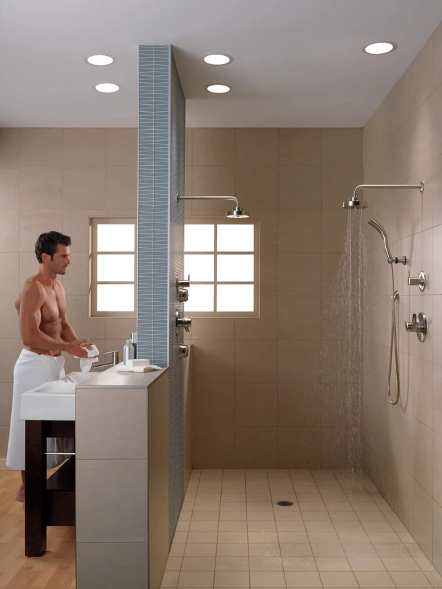 Alt view image 3 of 7 - Faucet Wall-Mount Supply Wall Elbow for Hand Held Shower with Hose, Stainless 50560-SS