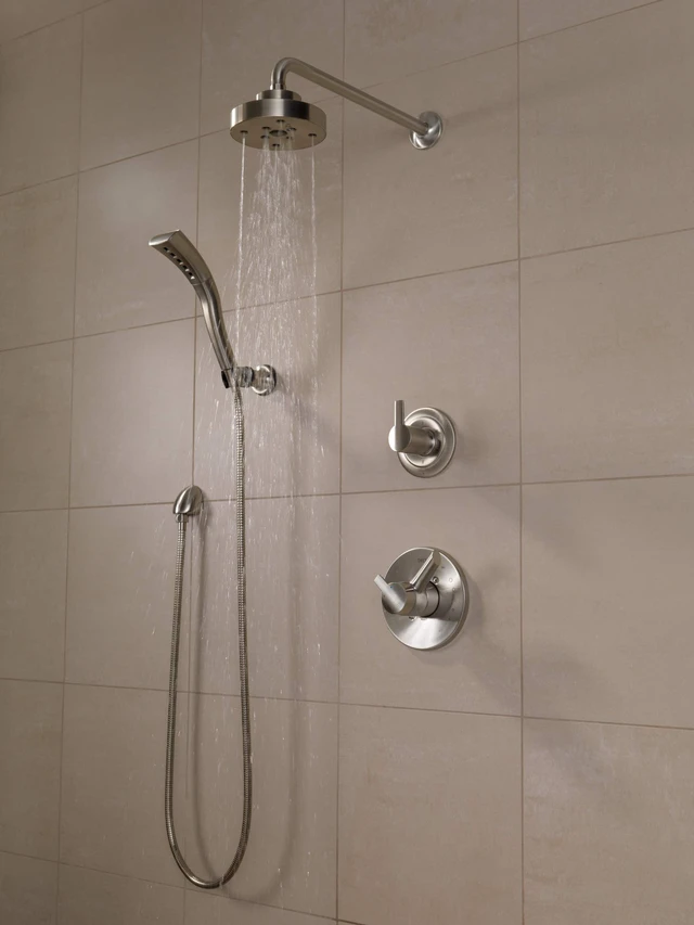 Alt view image 7 of 7 - Faucet Wall-Mount Supply Wall Elbow for Hand Held Shower with Hose, Stainless 50560-SS
