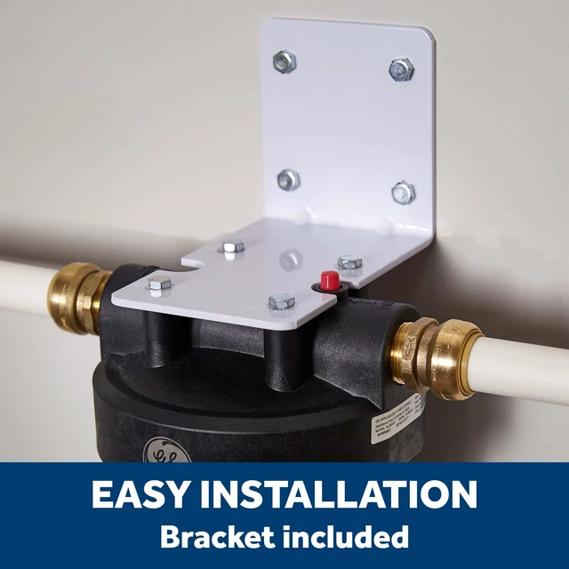 Alt view image 3 of 7 - Heavy Duty Whole House Water Filtration System, Reduces Sediment, Rust & More, Install Kit & Accessories Included, Filter Not Included, Replace Filter (FXWPT, FXWPX) Every 3 Months, GXWH60T