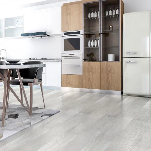 Alt view image 3 of 7 - Wood Texture Peel and Stick Vinyl Floor Planks, 36-Pack, White Ash Cover 54 sq.ft, Waterproof, Self-Adhesive, Scratch Resistant, Premium Vinyl, Ideal for Bedroom, Living Room, Kitchen, RV