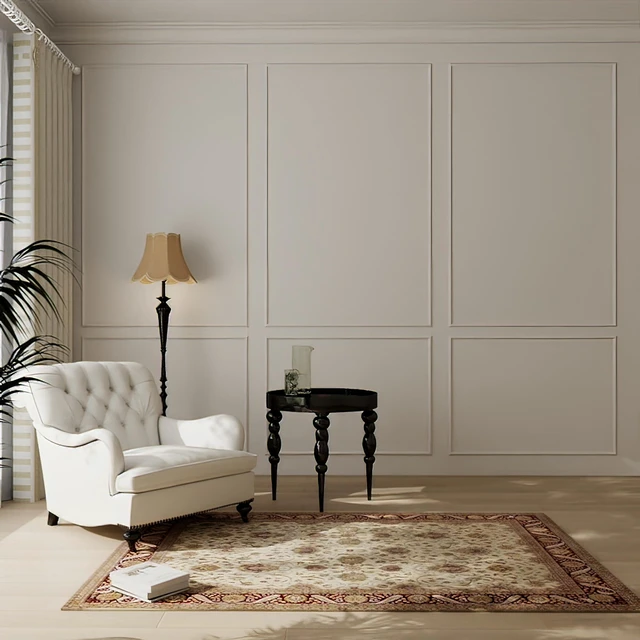 Main image of 3set Peel and Stick Wall Molding Kit 3D Premade, 39x63in Accent Wall Moulding Kit, Wainscoting Panel, for Interior Decor, Ready to Assemble, Peel and Stick, Wainscoting Accent Panel