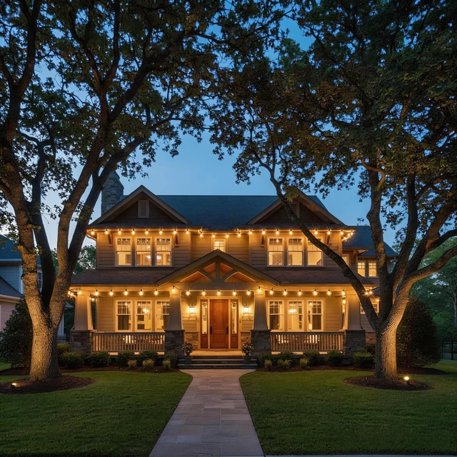 Alt view image 6 of 7 - 150FT Outdoor String Lights, 75+2 G40 LED Bulbs, Dimmable Patio Lights Waterproof 2700K Warm white bulbs,energy-efficient connectable design for backyard parties, weddings, decks, patios and cafes