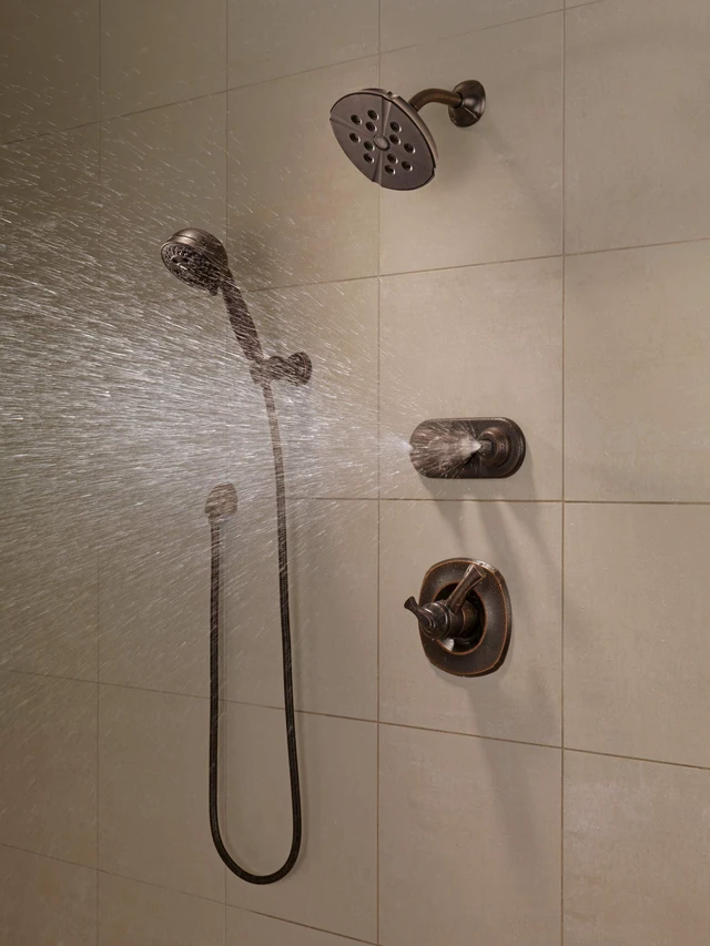 Alt view image 5 of 7 - Faucet 50560-RB Hand Shower 90-Degree Wall Elbow, Venetian Bronze