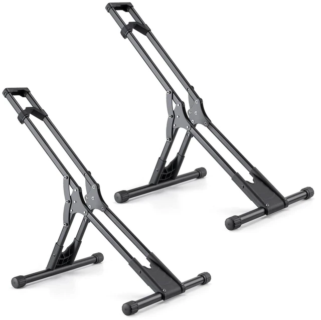 Main image of Bike Floor Stand Rack- Indoor Bike Stand for Garage/Home - Bike Storage Bicycle Parking Rack Fit 20-29 Mountain Road Bikes (2 Bike Rack)