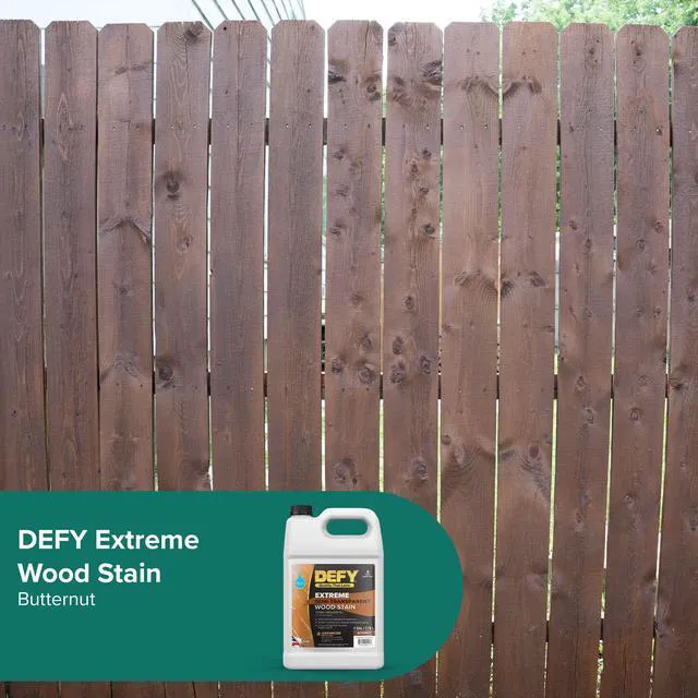 Alt view image 5 of 7 - Extreme Wood Stain and Sealer in One - 1 Gallon Semi-Transparent Waterproof Coating for All Wood Types - Butternut
