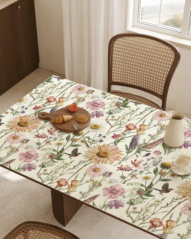 Alt view image 7 of 7 - Floral Peel and Stick Wallpaper for Bathroom 16.9inch x 590.5inch Floral Bird Contact Paper Vintage Flower Wallpaper Peel and Stick Self Adhesive Waterproof Flower Decorative Wall Paper Vinyl