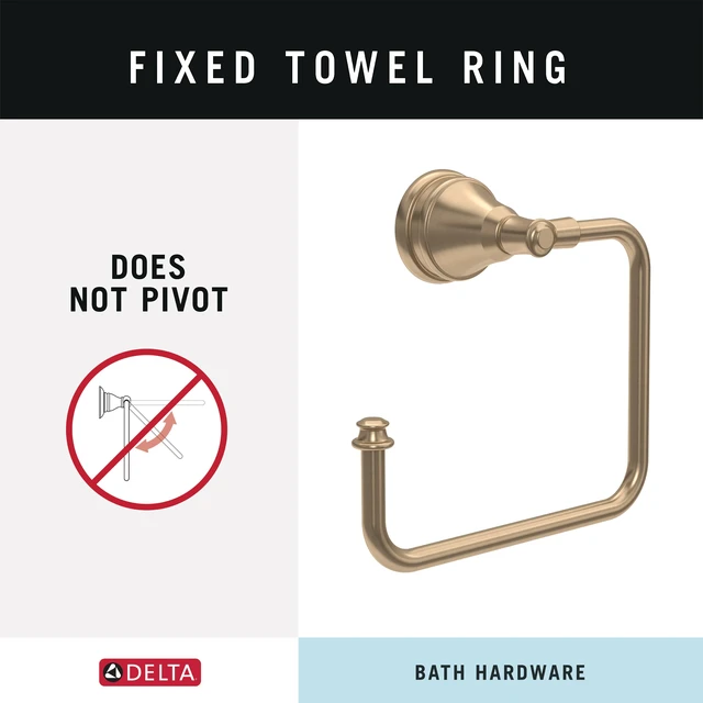 Alt view image 2 of 7 - Mylan 4-Piece Bathroom Set Champagne Bronze 18" Towel Rack, Toilet Paper Holder, Hand Towel Holder, Hook| Bathroom Accessory Set Towel Holder 4-Piece Hardware MYN64-CZ