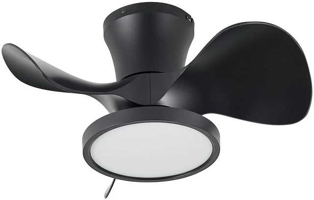 Main image of Quiet Ceiling Fan with LED Light 22 inch Large Air Volume Remote Control for Kitchen Bedroom Dining Room Patio