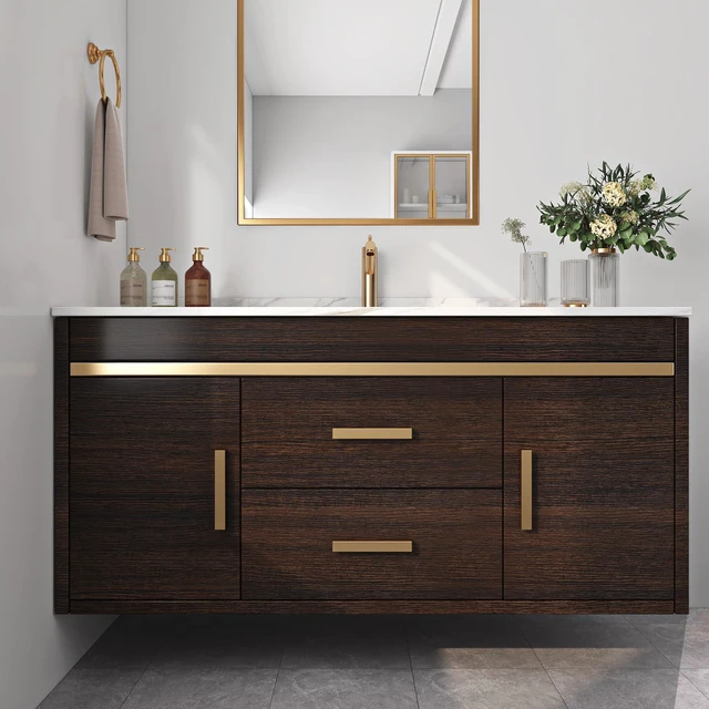 Alt view image 6 of 7 - Walnut Wood Contact Paper Peel and Stick Counter Top Wallpaper 30" x 197", Large Waterproof Dark Brown Wood Grain Contact Paper For Kitchen Cabinets Counter Top Vinyl Wrap Table Desk Shelf