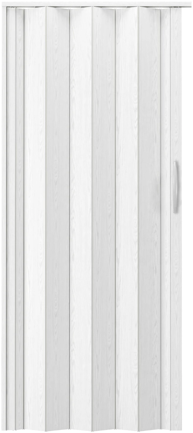 Main image of 36" x 80" Premium Foldable Accordion Doors,Heavy Duty,White Oak Foldable accordion doors w/ doublewalled heavyduty panels, ideal as interior room dividers for privacy, spacesaving design