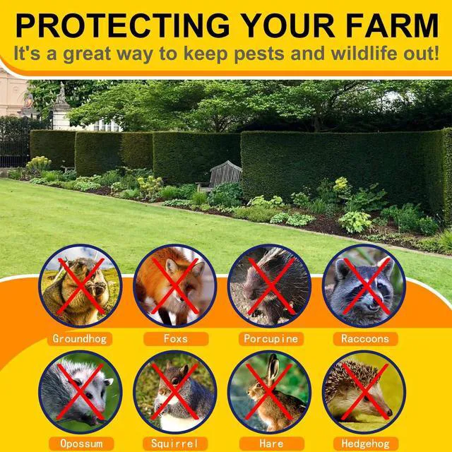 Alt view image 5 of 7 - Black Hardware Cloth 1/4inx24inx100ft, Chicken Wire Fencing, 22 Gauge, Vinyl PVC Coated Mesh, Welded Wire mesh, Perfect for Gopher Wire, Rodent Mesh, Tree Guard, Chicken Coop, with Tools