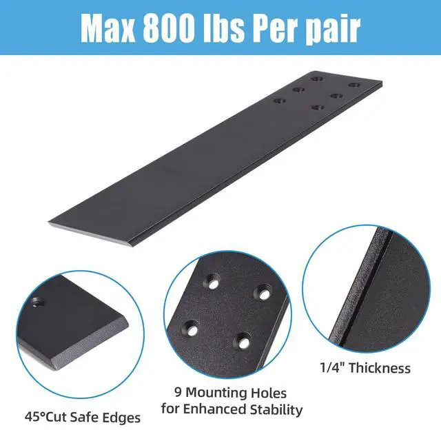 Alt view image 3 of 7 - 16 Inch Countertop Support Bracket, 3 Pack Solid Iron Steel Heavy Duty Hidden Floating L Shelf Brackets1/4 Inch Thick, Shelving Support Metal Hardware for Mantel Granite Countertop