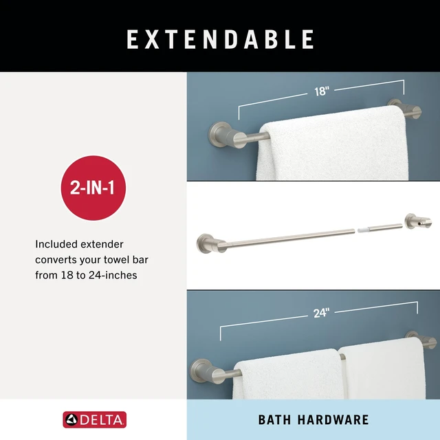 Alt view image 5 of 7 - 4-Piece Matte Black Bathroom Set Towel Rack, Ring, Toilet Paper Holder, Hook | Nicoli Bath Accessories