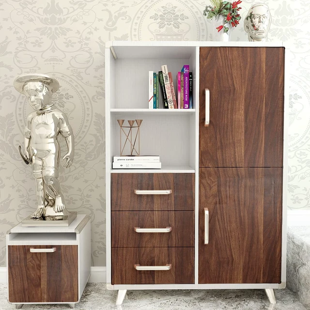 Alt view image 6 of 7 - 30x400 Inch Walnut Wood Contact Paper Countertop Contact Paper Peel and Stick Woodgrain Wallpaper Butcher Block Countertops Vinyl Warp Waterproof Wood Wallpaper Removable Counter Top Vinyl