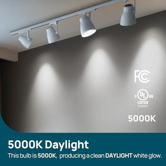 Alt view image 6 of 6 - BR30 LED Flood Light Bulbs Indoor, 65W Equivalent Dimmable LED Recessed Bulbs, 10W 850 Lumens, 5000K Daylight E26 Base, Recessed Can Light Bulb for Bedroom Bathroom, 24 Packs