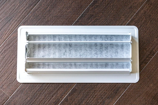 Alt view image 4 of 6 - Brand Air Vent Filters, Reduce Airborne Particles like Dust, Dander, Pollen and Trap Debris in your Ventilation System, Air Register Vent Filters for Home, 4" x 12",12 count White (Pack of 6)