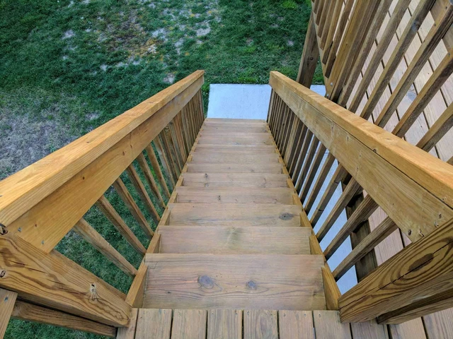 Alt view image 6 of 6 - #1 Deck Premium Semi-Transparent Outdoor Wood Stain and Sealer in One - Water Based Wood Stain for Decks, Fences, & Siding - 2.5 Gallon (Natural)